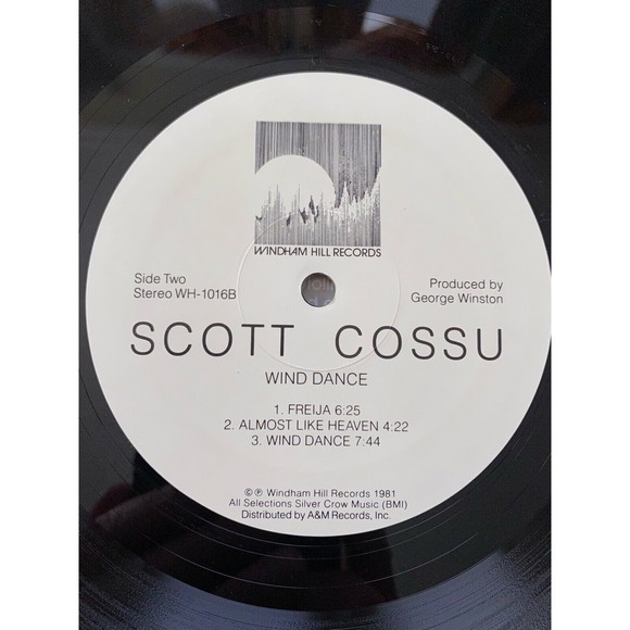 Scott Cossu Wind Dance 1981 LP Windham Hill Records WH-1016 EX Vinyl - Picture 7 of 7